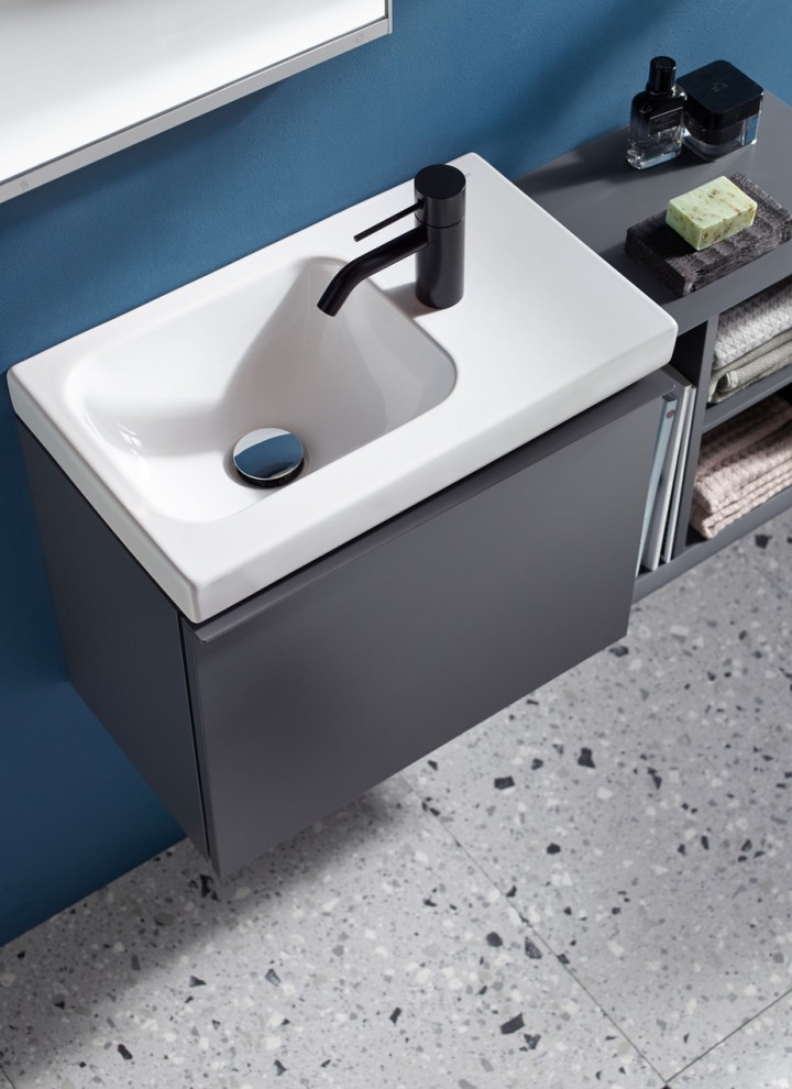 iCon handrinse basin for the guest bathroom (© Geberit)