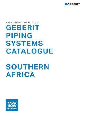 Geberit Piping Systems Catalogue 2020-22 (Southern Africa)