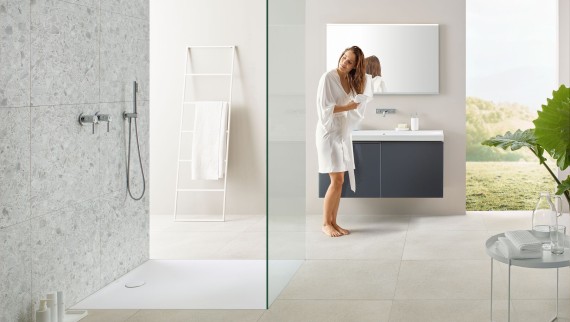 Geberit Olona shower surface Geberit Olona shower surface