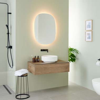 The option Oval mirror