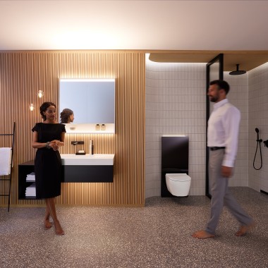 Geberit ONE mirror cabinet with ComfortLight Geberit ONE mirror cabinet with ComfortLight