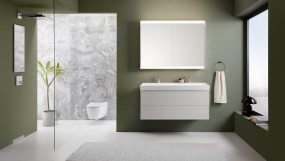 Geberit ONE bathroom with jointless floor