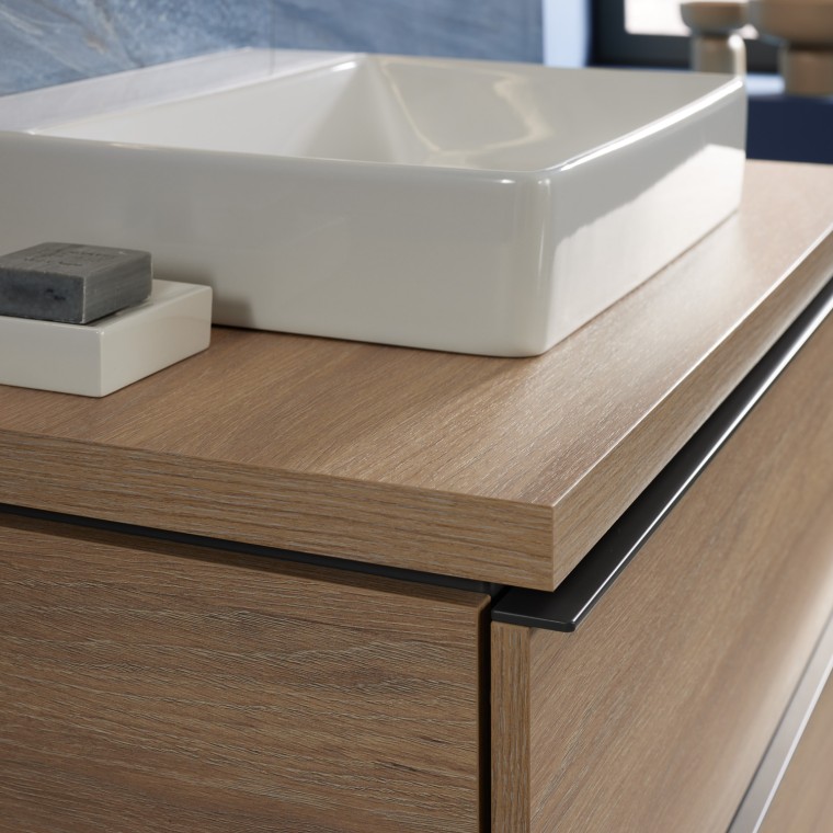 Geberit ONE lay-on washbasin with Geberit iCon cabinet Geberit ONE lay-on washbasin with Geberit iCon cabinet