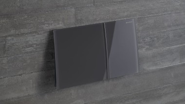 Geberit Sigma70 in lava glass Geberit Sigma70 in lava glass
