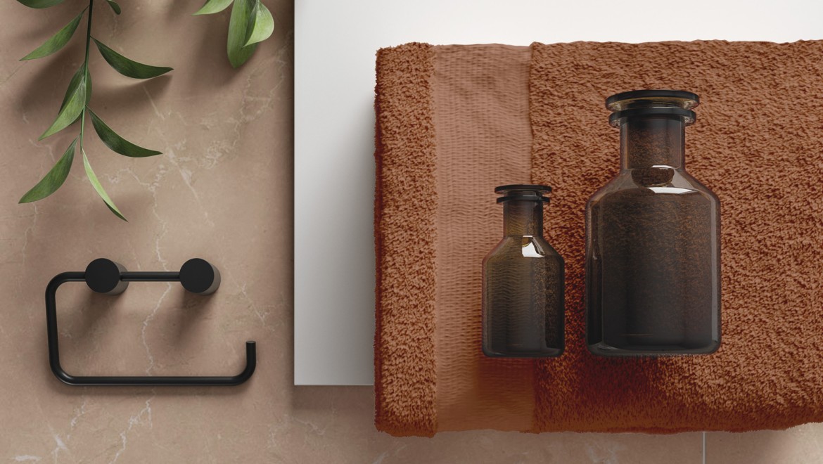 Bathroom trend 2025: Brown colours in the bathroom