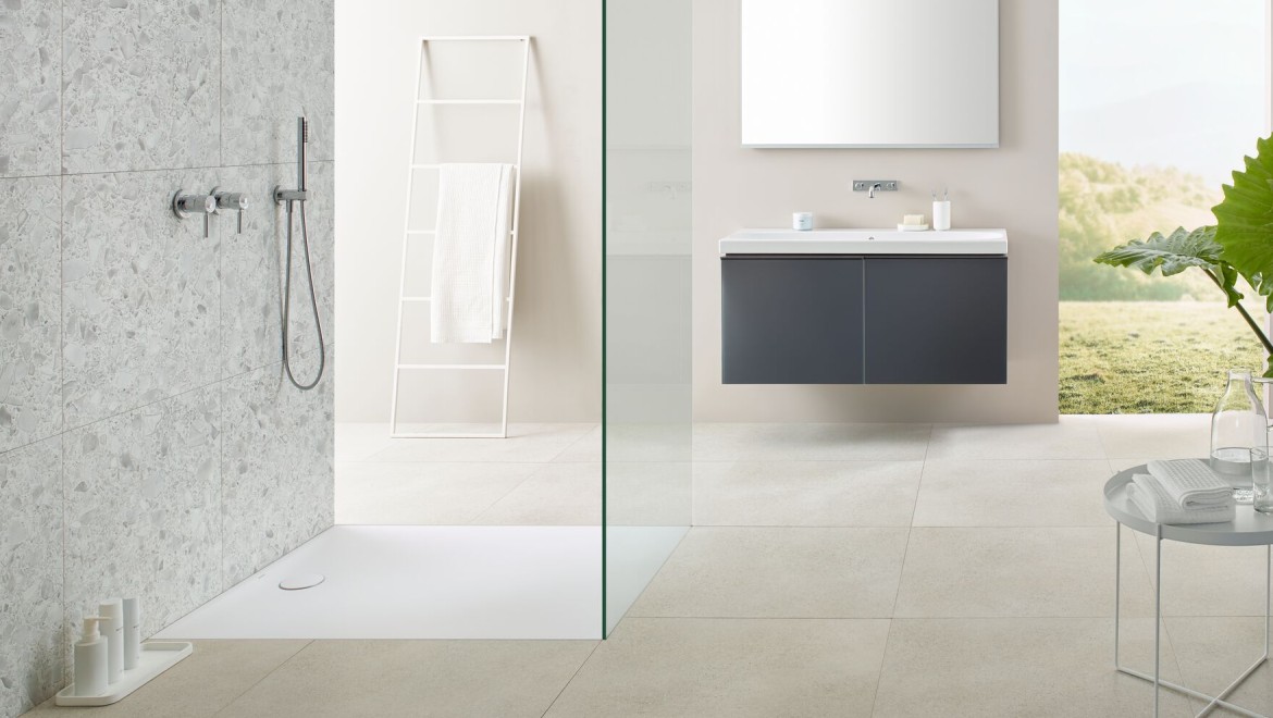 Geberit Olona shower surface Geberit Olona shower surface