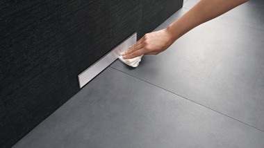 Geberit wall drain for floor-even shower
