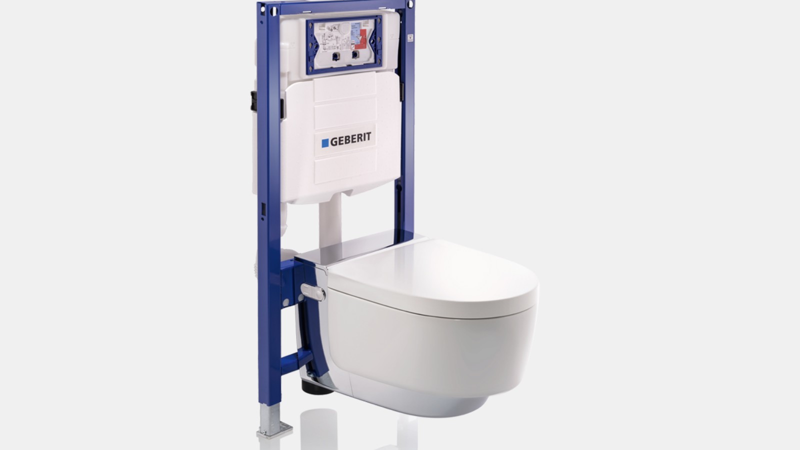 Geberit Duofix element for wall-hung WC with Geberit AquaClean Mera