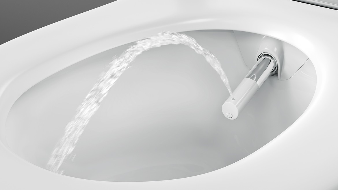 Geberit AquaClean Sela with WhirlSpray technology
