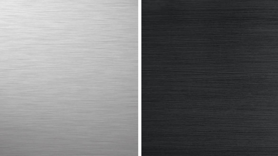 Geberit Monolith side claddings in chrome and black chrome Geberit Monolith side claddings in chrome and black chrome
