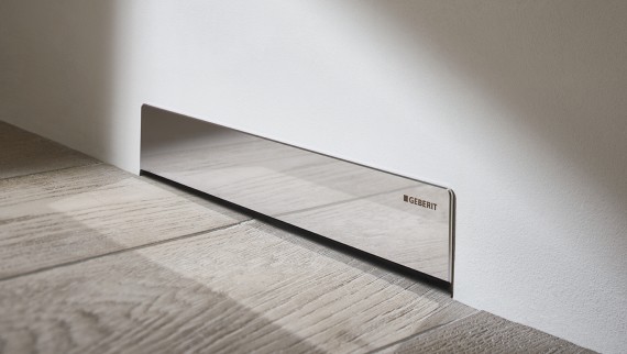 Bathroom with floor-even Geberit shower surface Setaplano Bathroom with floor-even Geberit shower surface Setaplano