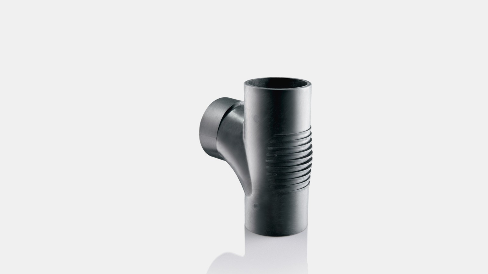 Sound insulation ribs on the Geberit Silent-db20 fittings