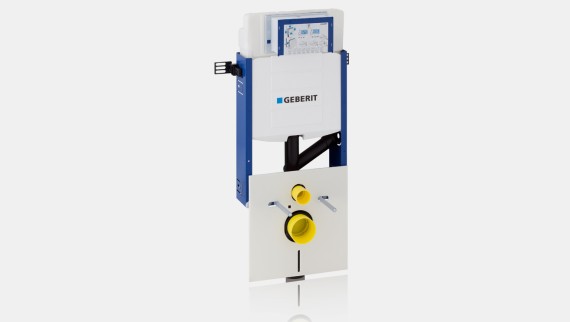 Geberit Kombifix element for wall-hung WC in solid construction Geberit Kombifix element for wall-hung WC in solid construction