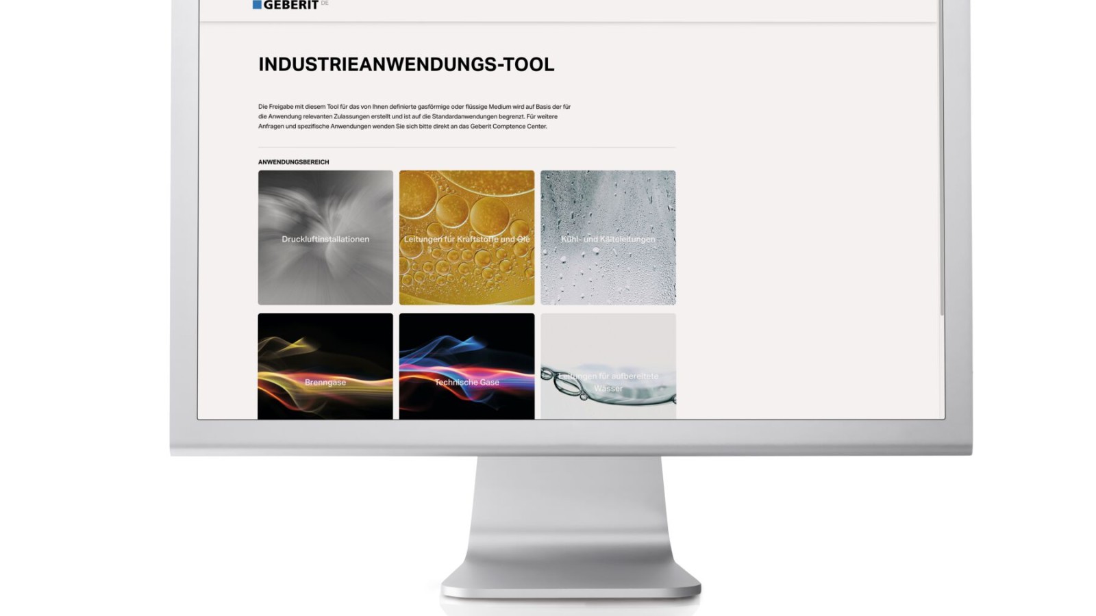 Geberit Industrial Application Tool