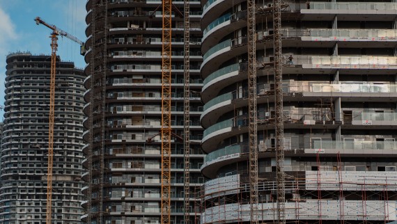 New Alamein City comprises 18 towers