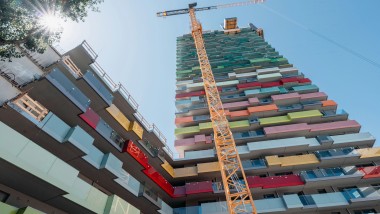 DS 90 residential high-rise building in Vienna