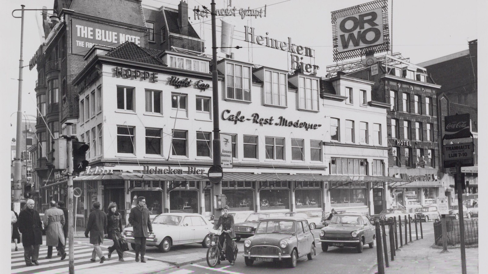 The building in 1972 (© The Amsterdam City Archives) The building in 1972 (© The Amsterdam City Archives)