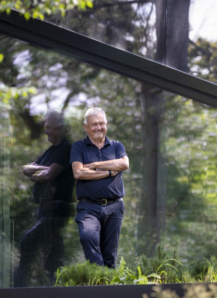 Architect Jan Pesman specialises in circular solutions (© Lucas van der Wee)