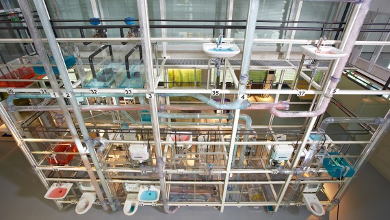 Geberit hydraulic tower Geberit hydraulic tower