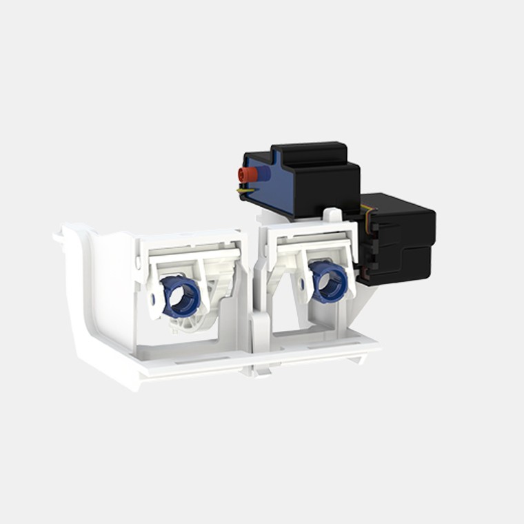The Geberit HS05 hygiene flush unit can be combined with Sigma01 to Sigma60 actuator plates. The Geberit HS05 hygiene flush unit can be combined with Sigma01 to Sigma60 actuator plates.