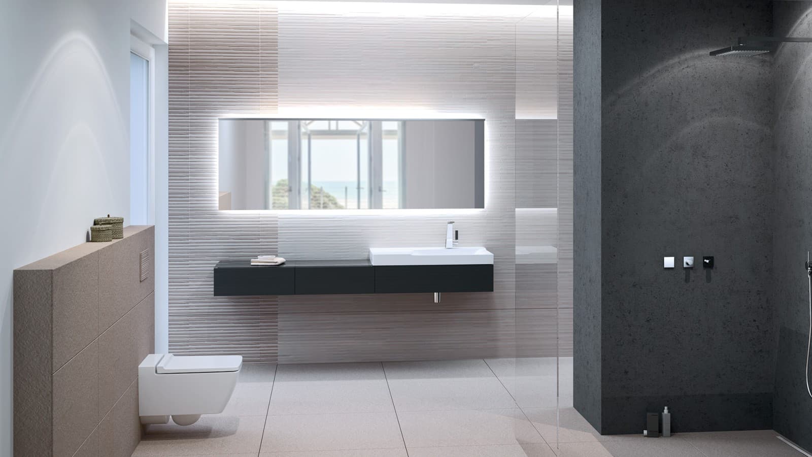 Barrier-free bathroom from Geberit Barrier-free bathroom from Geberit