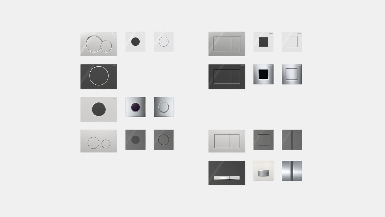 Geberit actuator plates and flush controls and cover plates Geberit actuator plates and flush controls and cover plates