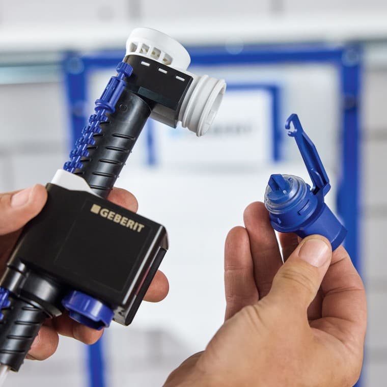 Geberit Type 323 fill valve: easy to maintain Geberit Type 323 fill valve: easy to maintain