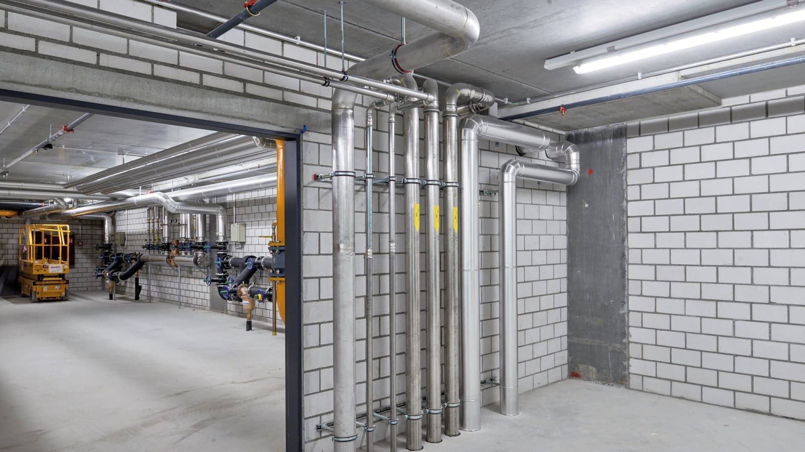 Geberit Mapress Stainless Steel with yellow marking for methane gas Geberit Mapress Stainless Steel with yellow marking for methane gas