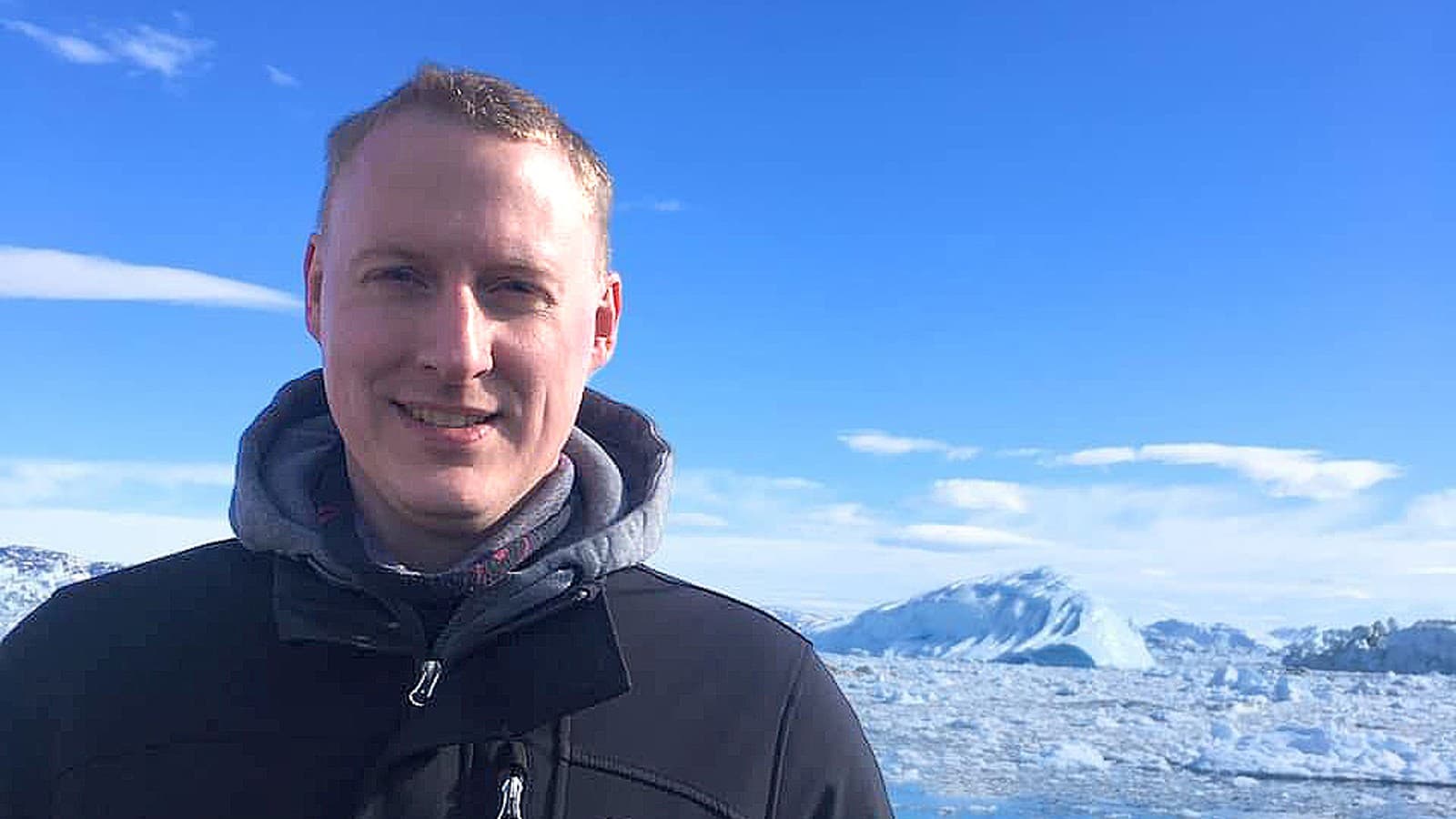 Jesper Hjort Hansen, co-owner of the plumbing and electrical company VVS og El Firmaet A/S in Ilulissat (© Adam Mørk) Jesper Hjort Hansen, co-owner of the plumbing and electrical company VVS og El Firmaet A/S in Ilulissat (© Adam Mørk)