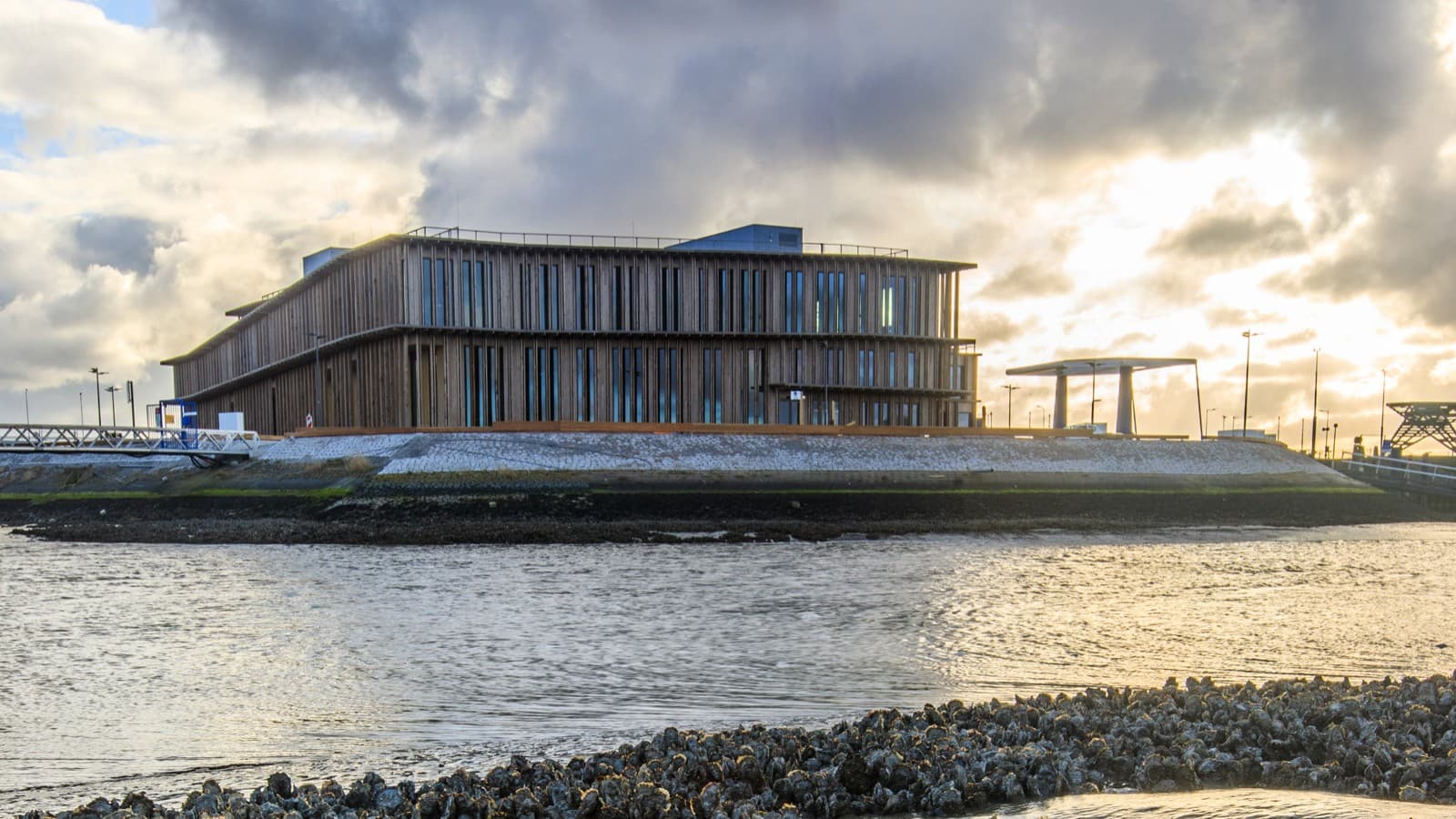 The newly opened Wadden Sea World Heritage Center (© Tjeerd Visser/WEC) The newly opened Wadden Sea World Heritage Center (© Tjeerd Visser/WEC)