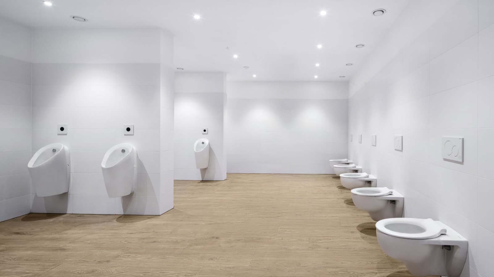 The new SCR Altach Business Club features modern sanitary installations with solutions from Geberit The new SCR Altach Business Club features modern sanitary installations with solutions from Geberit