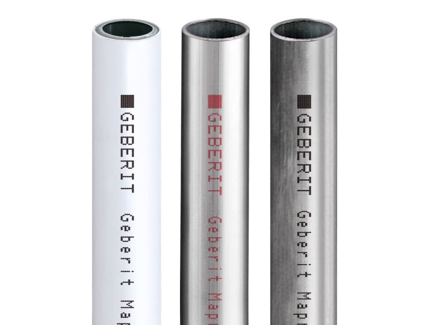 Different system pipes for Geberit Mapress Carbon Steel