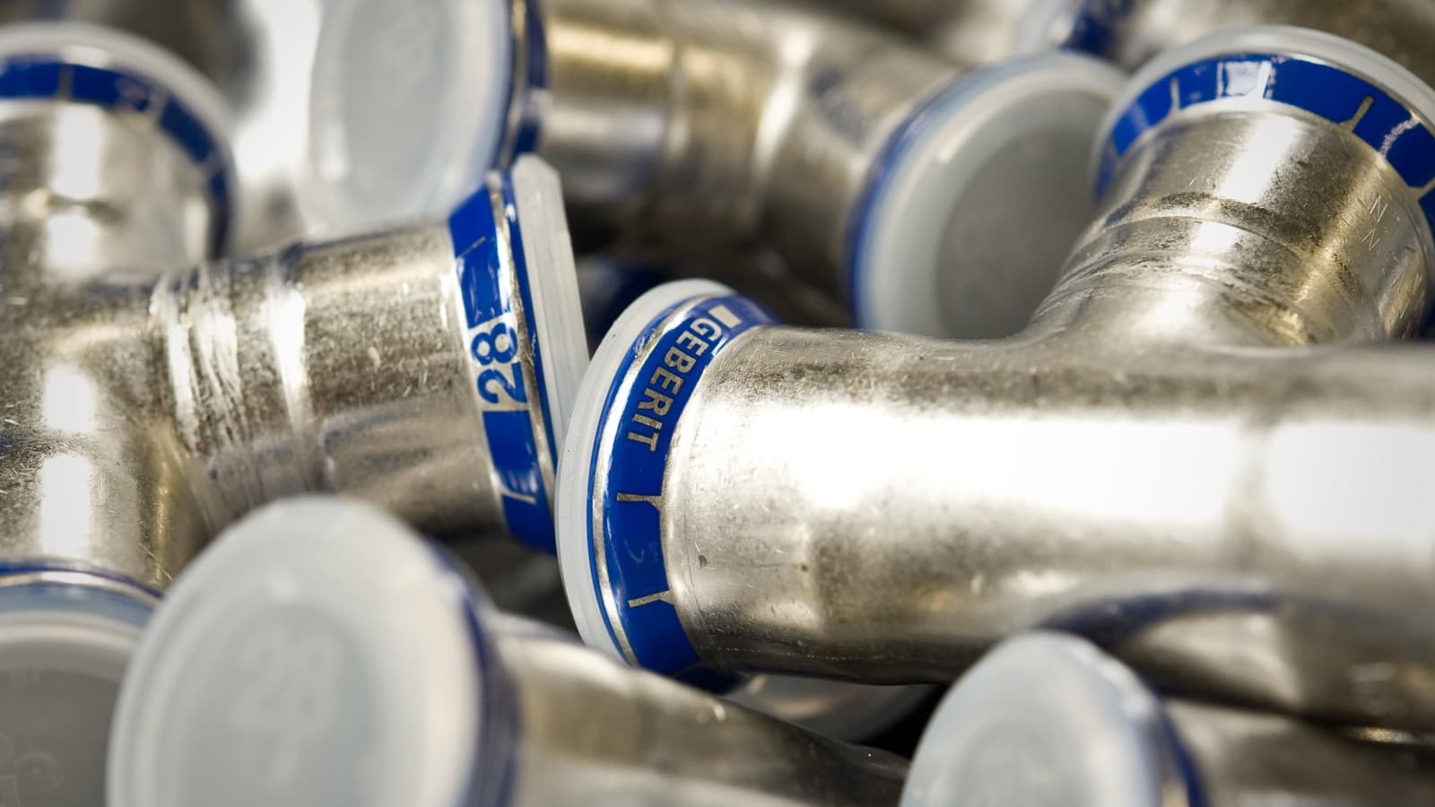 Geberit Mapress Stainless Steel in production