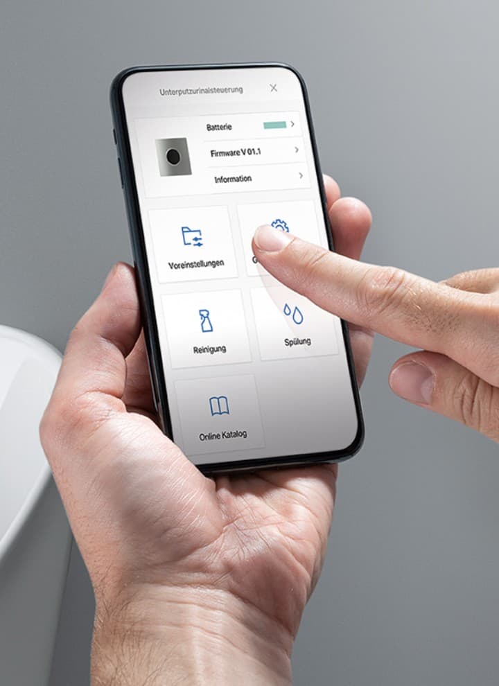 Control Work App Geberit Control app: Operation of sanitary installations | Geberit ...